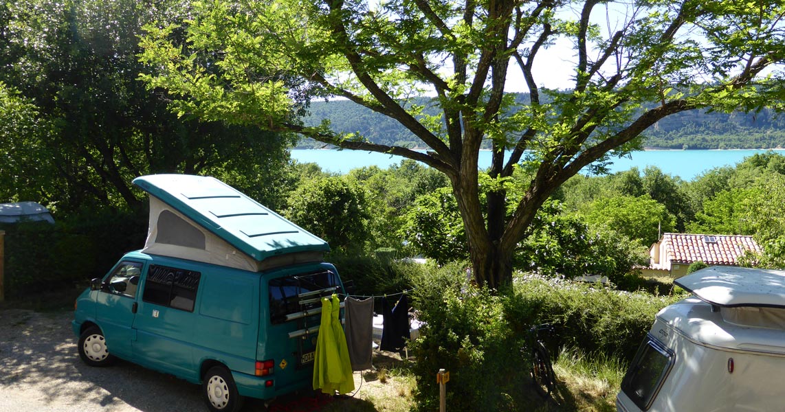 camping emplacement verdon